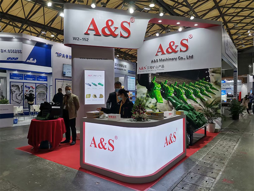 Bauma CHINA 2020, A&S Bucket Teeth Co., Ltd