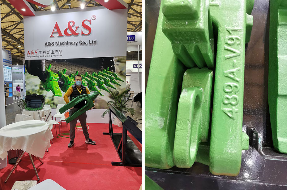Bauma CHINA 2020, A&S Bucket Teeth Co., Ltd