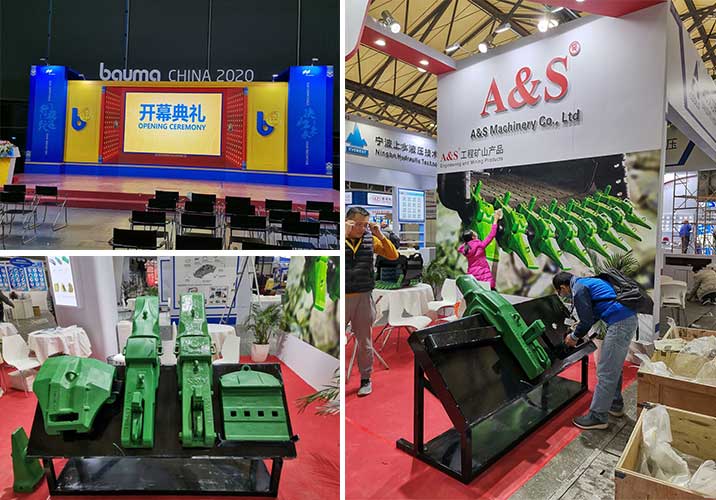 A&S Bucket Teeth Co., Ltd Bauma CHINA 2020,A&S Bucket Teeth Co., Ltd
