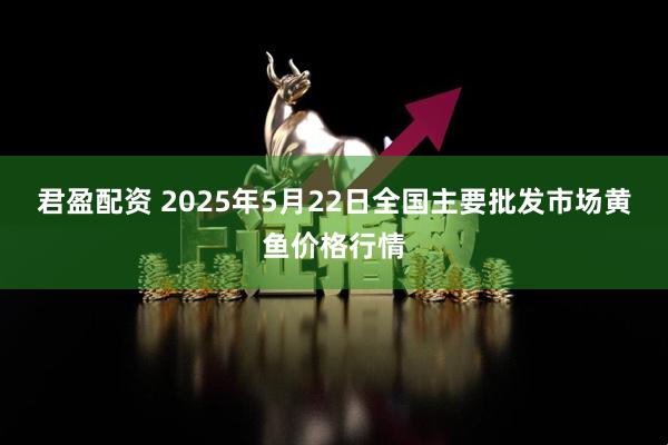 君盈配资 2025年5月22日全国主要批发市场黄鱼价格行情